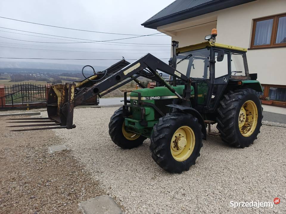 John Deere 2140 80r z turem Krajno-Zagórze