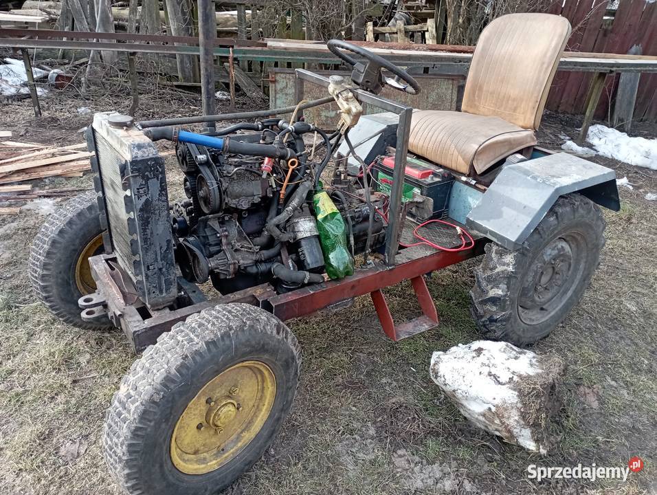 Ciągnik sam samoróbka Krasnobród