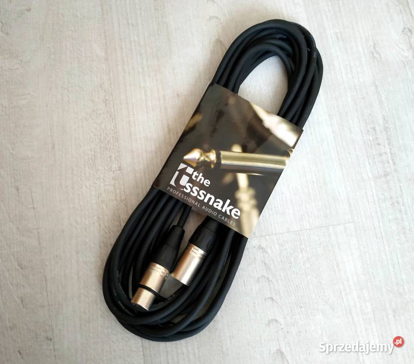 Kabel mikrofonowy XLR 6 metrów Bytom