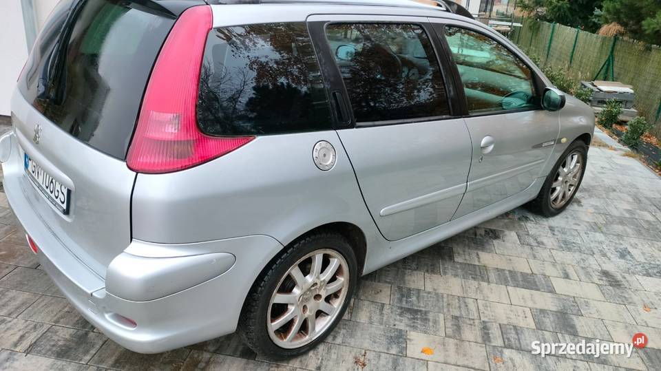 Peugeot 206 16 SW QUICKSILVER Sprawny 206 wielkopolskie