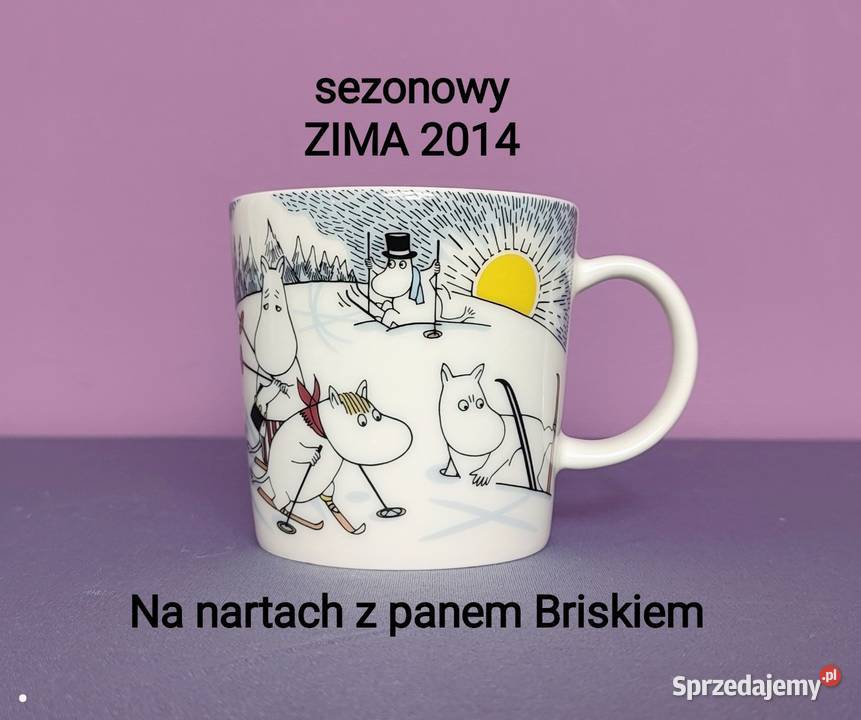 Muminki KUBEK Moomin Arabia Finland sezon ZIMA Pozostałe Jasień