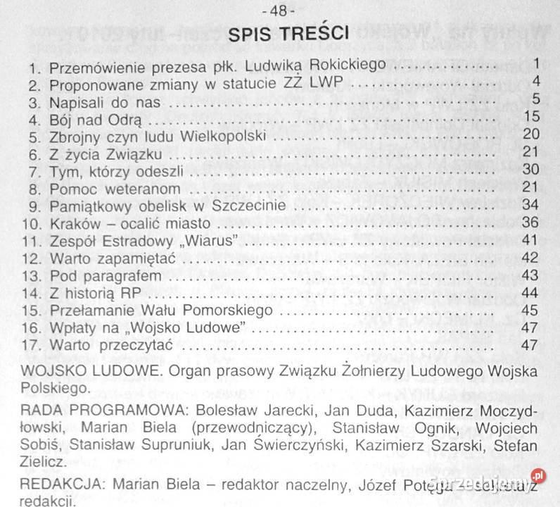 Wojsko ludowe 7589 Marzeckwiecień 2010 Chełm