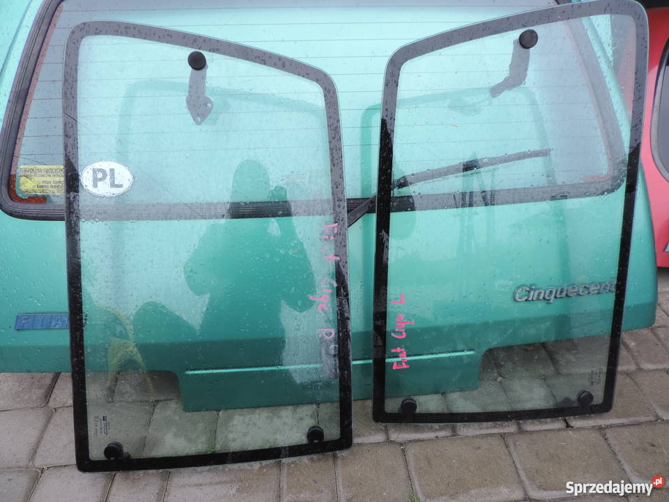 Szyba uchylna lewa prawa Fiat Cinquecento 9198 Nowy Sącz