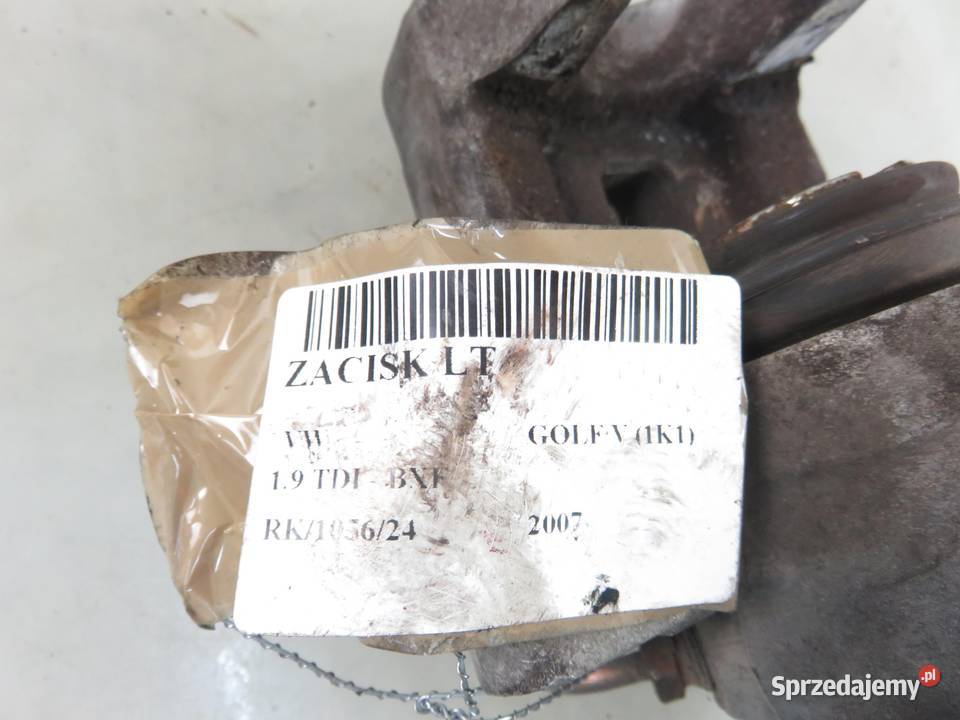 ZACISK LEWY TYŁ VW GOLF V 19 TDI osobowe małopolskie