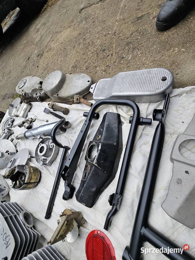 MZ trophy 250 DDR 250 rama części Wysyłka Paketa