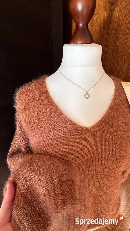 Sweter damski Made in Italy z moherem Inny wzór Szczecin