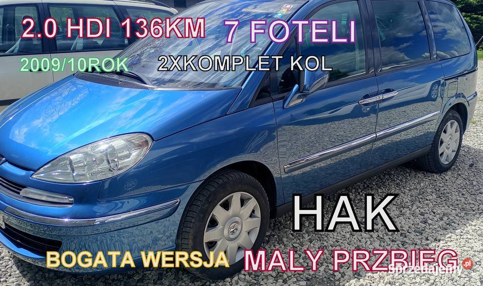 Peugeot 807 20hdi 136 Premium 7 foteli VAT marża Bochnia