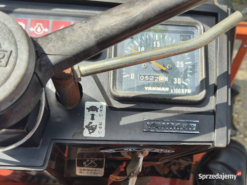 Traktorek traktor YANMAR F16D 16 44 Małuszyn