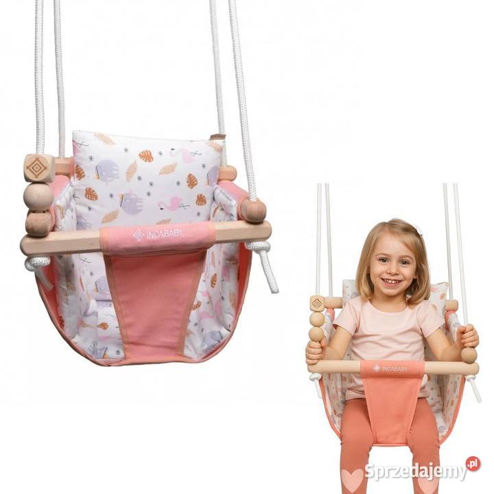 huśtawka niemowlaka Junior Boho różowy Kraków
