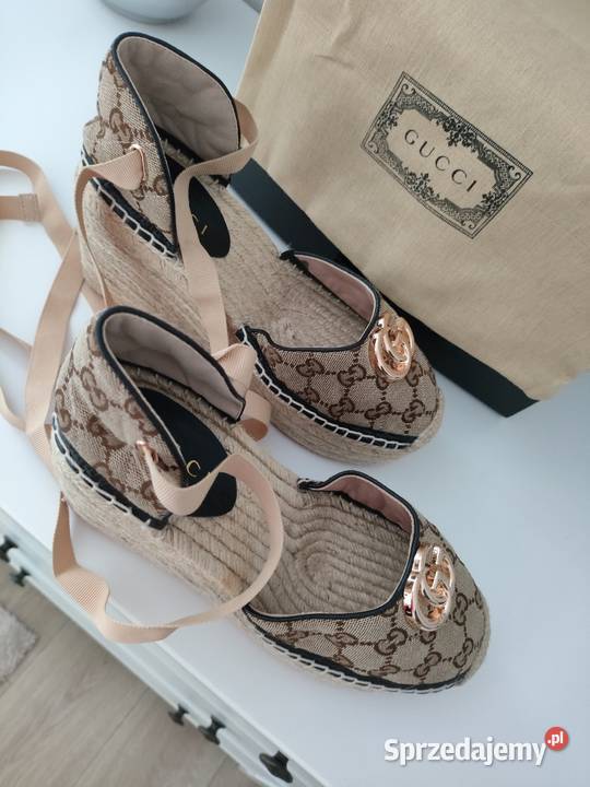 Gucci espadryle sandały koturny 39 inna Wrocław