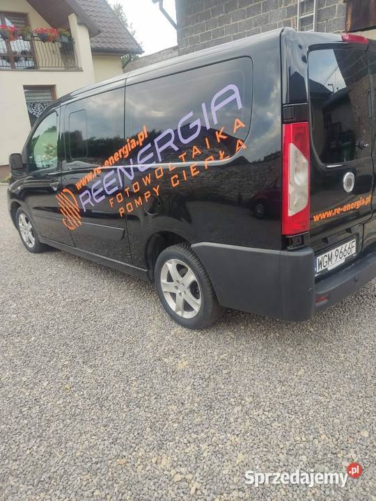 Fiat scudo 20 HDi 2011r 9 osobowy komputer pokładowy
