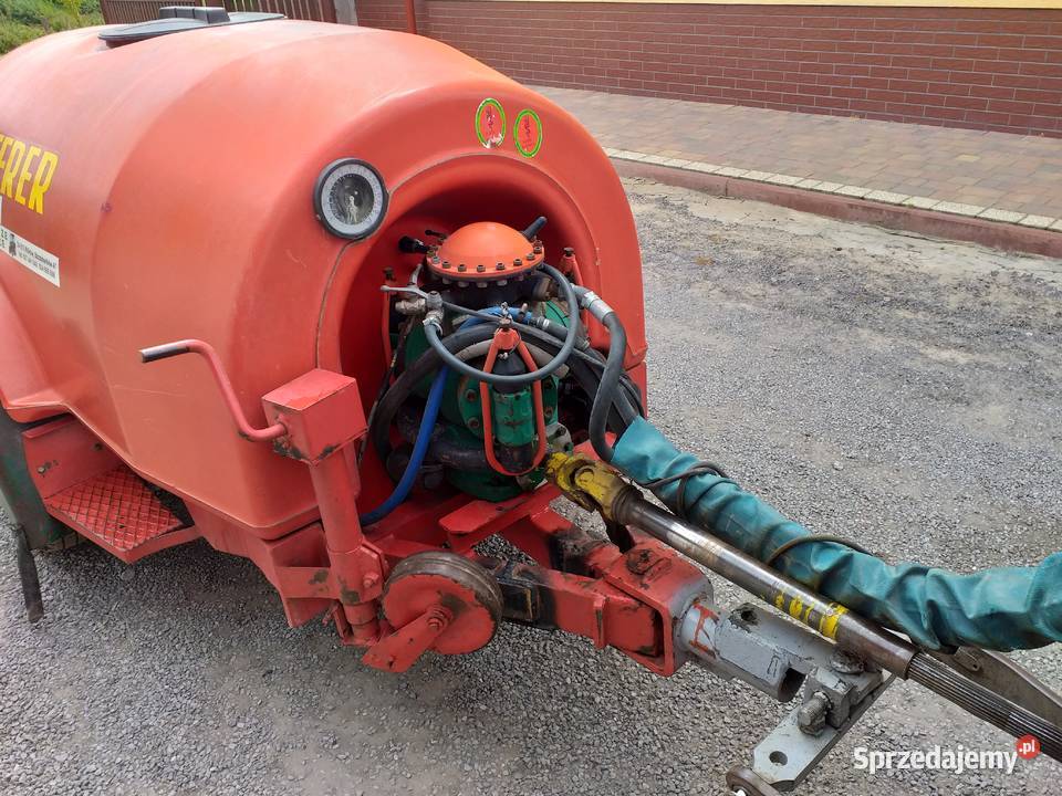 Śleza opryskiwacz Mitterer 1500l Granice