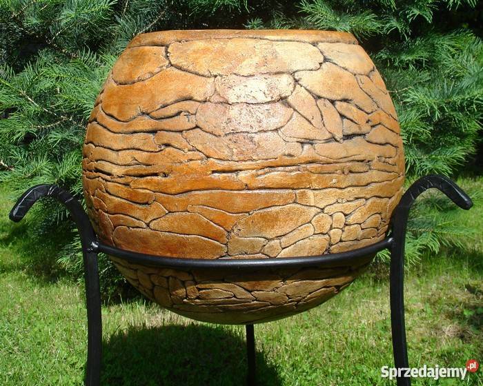 Sprzedam 50 donic kul ceramicznych w stojakach Dom i Ogród dolnośląskie Jelenia Góra
