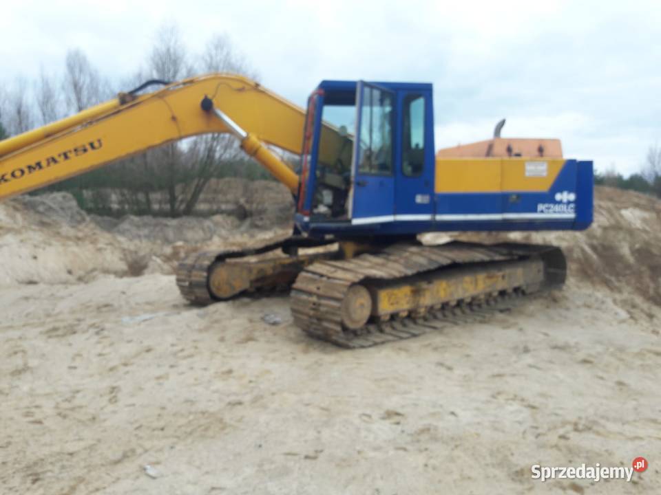 Sprzedam koparę komatsu PC 240 NA CZĘŚCI W Łódź sprzedam