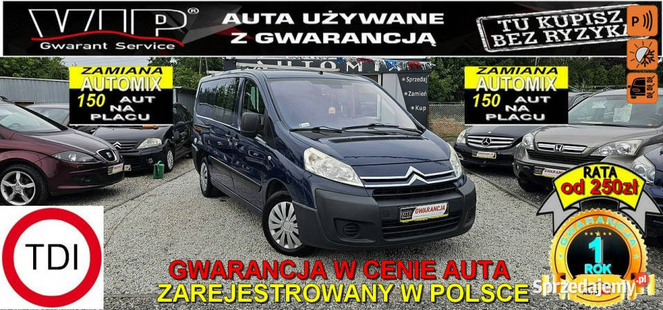 Citroen Jumpy Combi SPRZEDANY Długa brygadówka dolnośląskie Świdnica