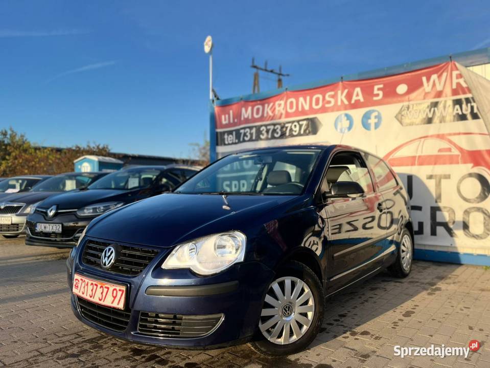 Volkswagen Polo 12 Benzyna 2008 Klimatyzacja 69KM Wrocław sprzedam