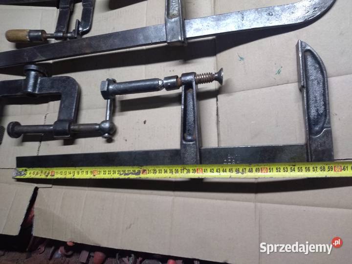 Ściski stolarskie ślusarskie sciski prl stare Chmielnik sprzedam