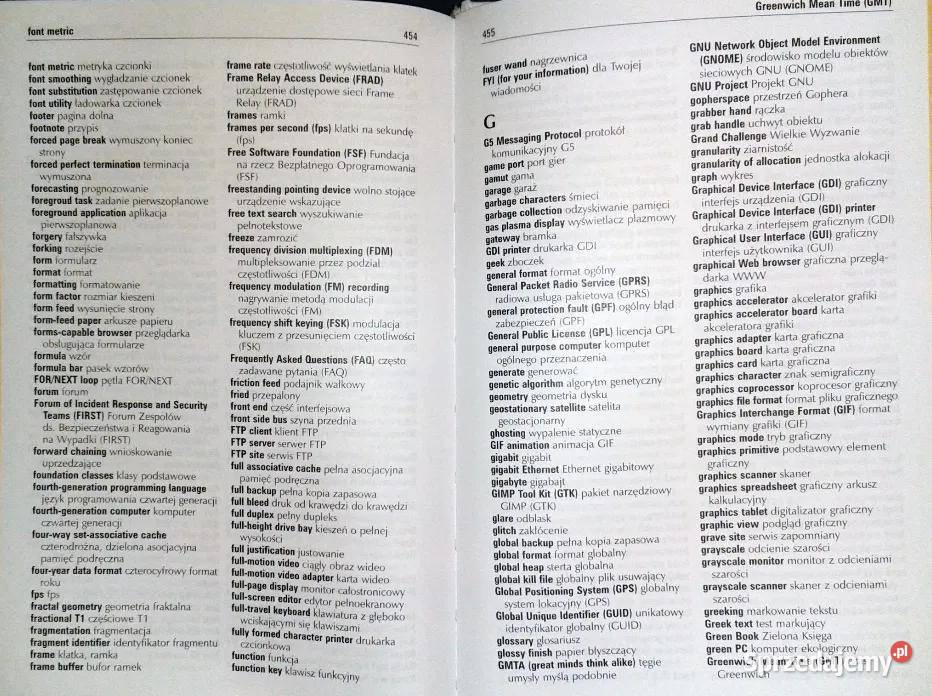 Słownik terminów komputerowych Bryan Chełm