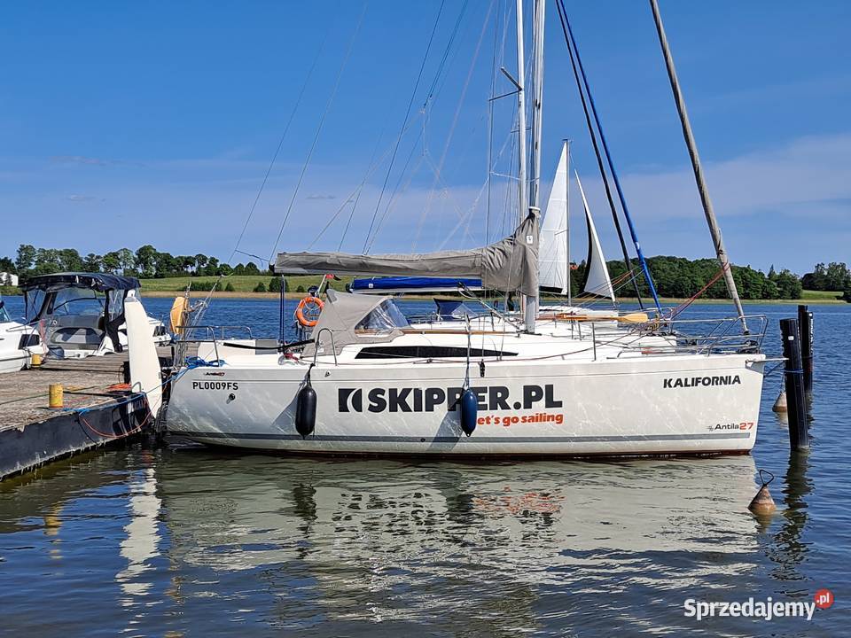 Wynajem czarter jachtu żaglowego ANTILA 27 3kab Olsztyn