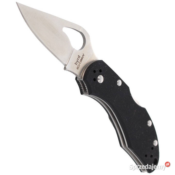 Nóż składany Spyderco Byrd Robin 2 G10 Black mazowieckie Warszawa
