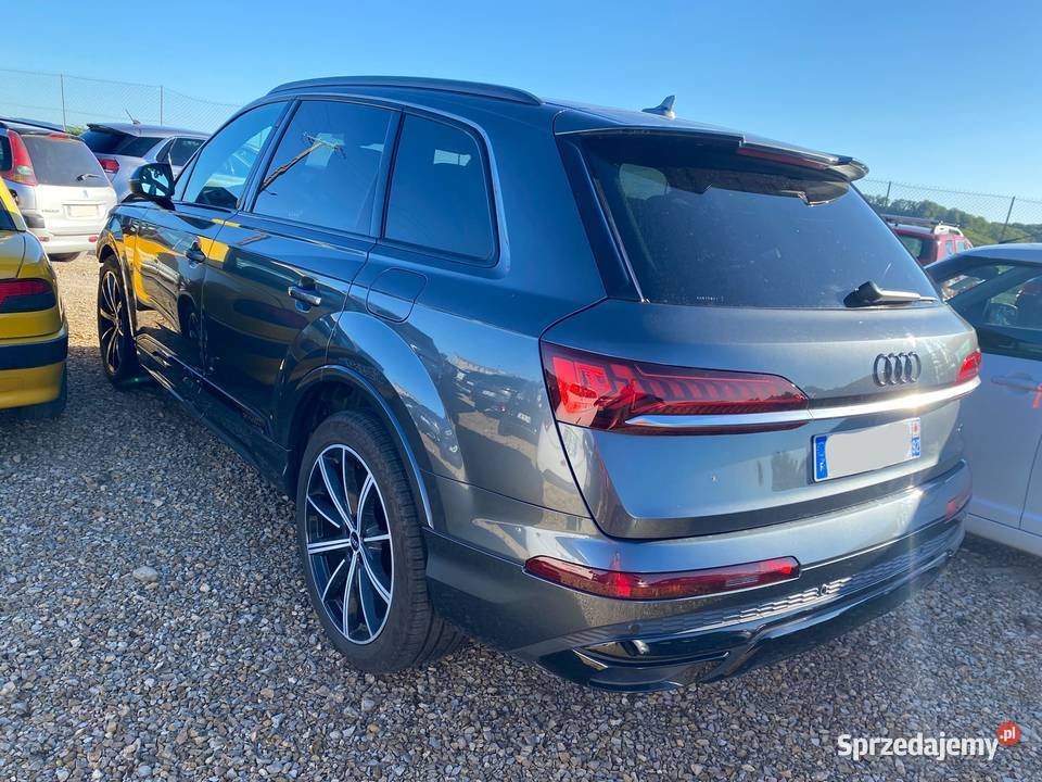 AUDI Q7 Quattro 30 V6 TFSi E 381 SLine FV589 napęd 4x4