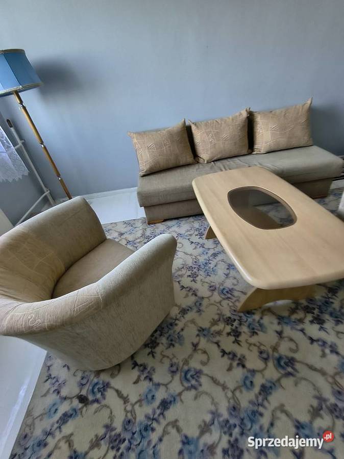 Komplet wypoczynkowy tkanina