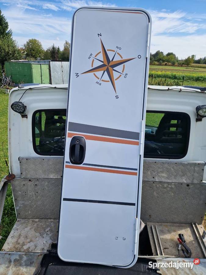 Camper Kamping drzwi 195 X 60 KPL z ramą ORG