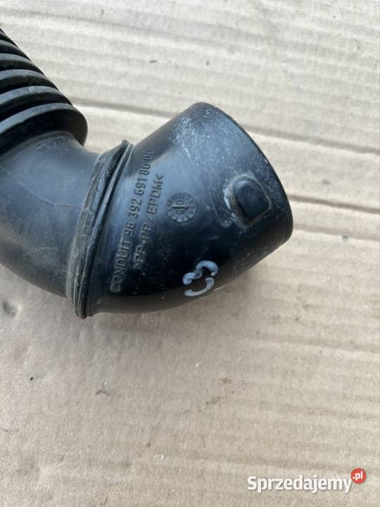 Rura dolot powietrza citroen c3 14 9643740380 osobowe Bydgoszcz