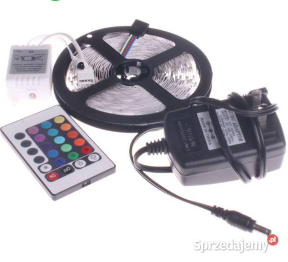 Zestaw taśma LED RGB pilot Kraków