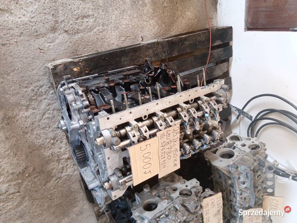Silnik 23 dCi biturbo masterMovano M9R wielkopolskie