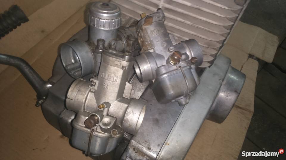 Silnik MZ ETZ 251 2 gaźniki BING pomorskie Kościerzyna