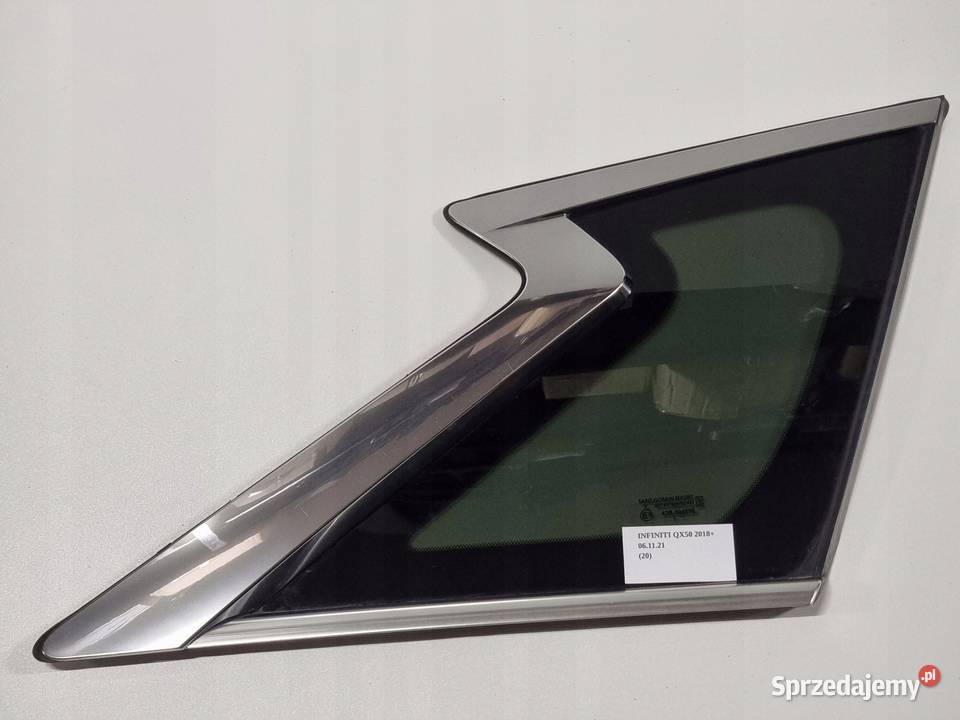 SZYBA W KAROSERIE PRAWY TYŁ INFINITI QX50 2018 Nowy Tomyśl