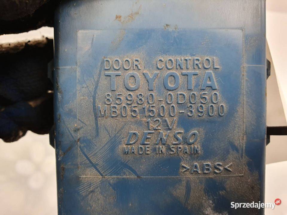 MODUŁ TOYOTA YARIS 859800D050 osobowe Lipno