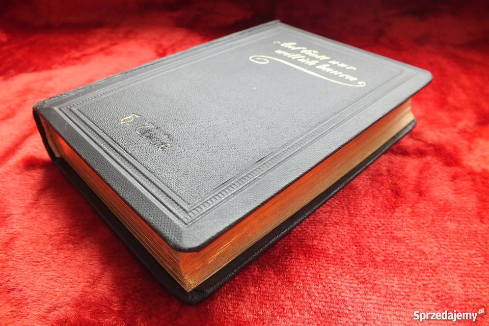 Oryginalny stary modlitewnik z 1911 roku Żary
