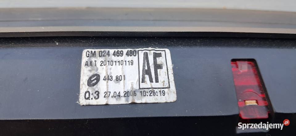 Opel Vectra c combi swiatlo stopu Koziegłowy