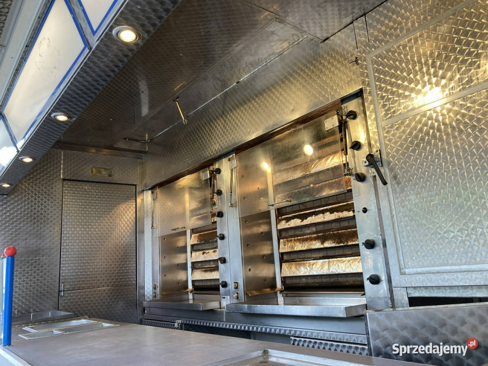 Mercedes Sprinter Autosklep Grill kurczak Syców