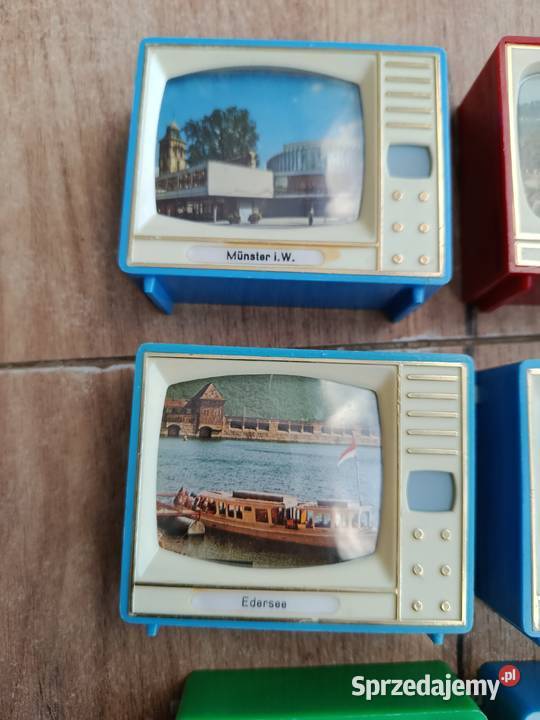 Zabawki szmini telewizorki Plastiskop Niemieckie Pozostałe Choszczno sprzedam