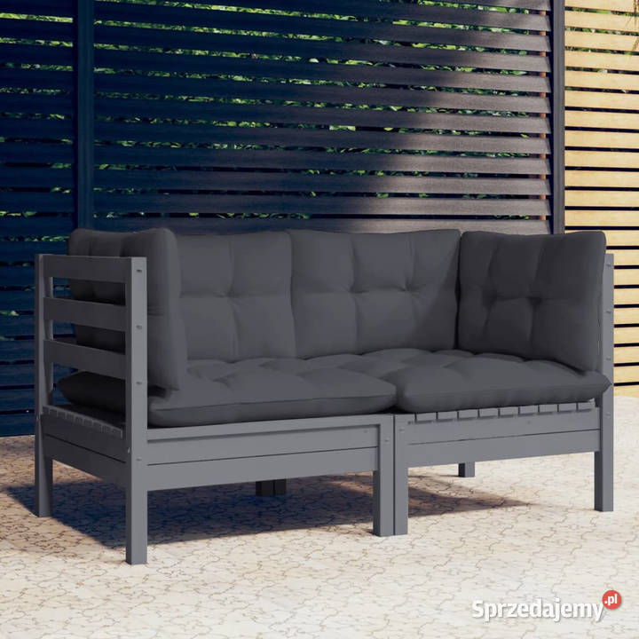 2osobowa sofa ogrodowa z antracytowymi mazowieckie Warszawa