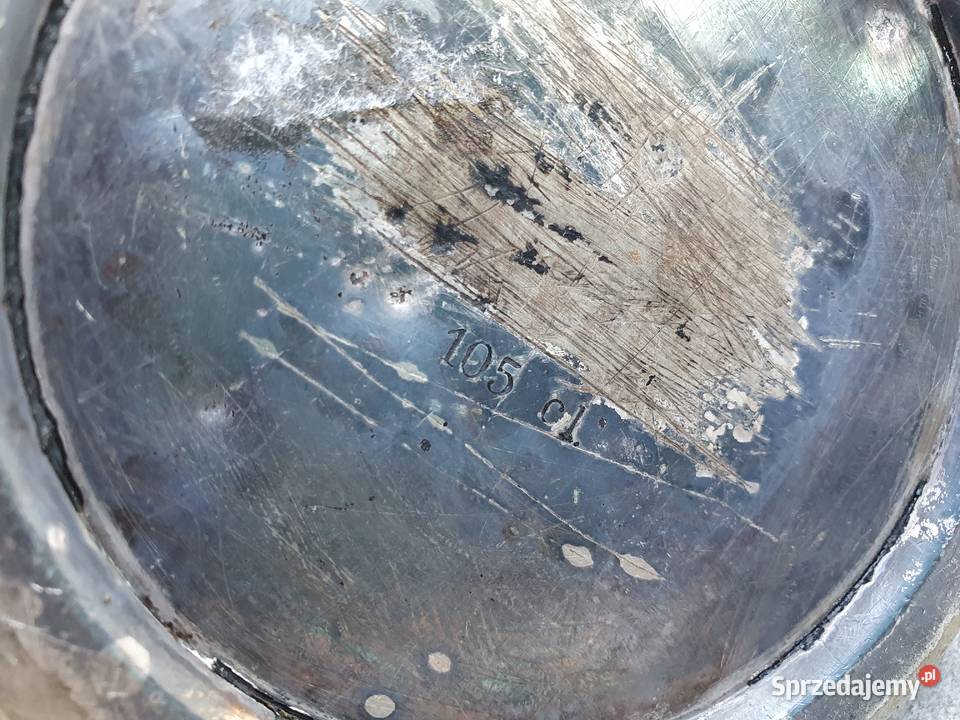 Stary przedwojenny posrebrzany imbryk dzbanek do Cieszyn