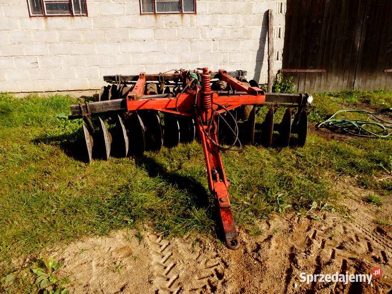 Brona talerzowa Talerzówka 32m ciągana nieuszkodzony Ligowo