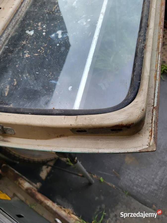 VW T2 KLAPA TYŁ SZYBA TYŁ OGÓREK VW