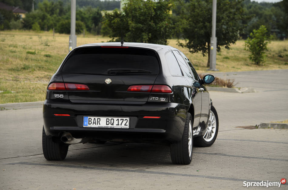 Alfa Romeo 156 multijet CZARNA PERŁA Rok produkcji 2004 Alfa Romeo Rzeszów sprzedam