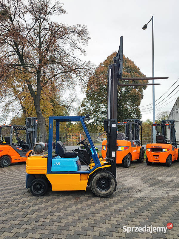 Wózek widłowy gazowy Komatsu FG2511 25 t LPG Kęty