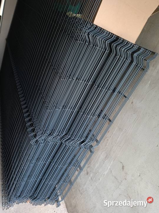 Ogrodzenie panelowe płot panelowy 3d 100mb brama Siatki i panele Przemęt