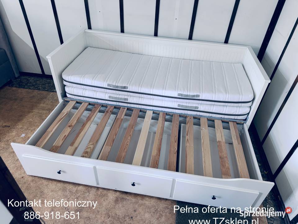 IKEA HEMNES Leżanka Łóżko z 3 szufladami 2 Rybnik
