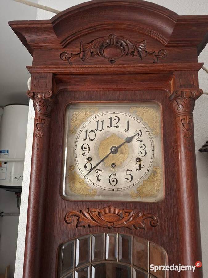 Wiszący zegar kwadransowy Gustav Becker ścienny Rzeszów