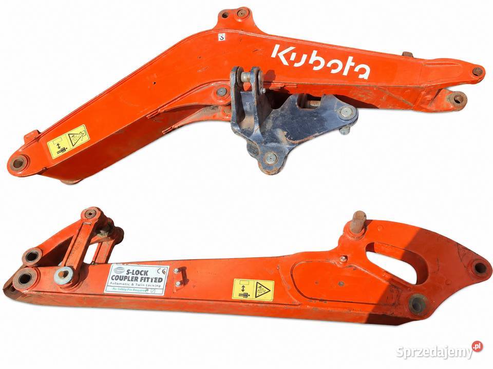 Ramię Kompletne Szybkozłącze SLOCK Kubota U27 Puzdrowo