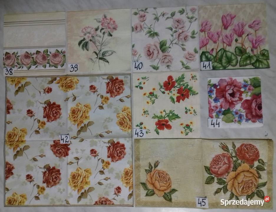 Serwetki decoupage różna tematyka NOWE WZORY