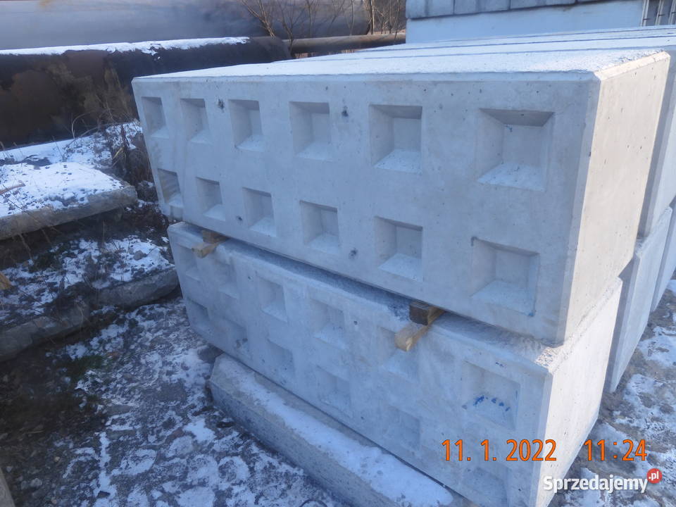 Bloki betonowe klocki legomury oporowe 60x60x60 Dąbrowa Górnicza