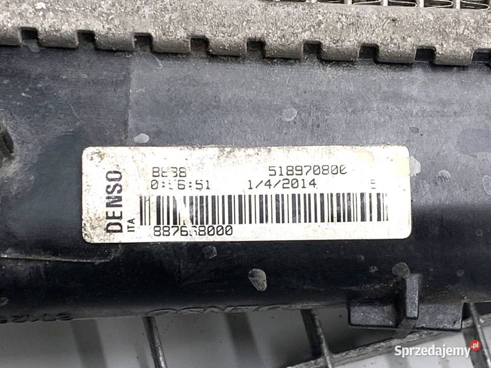 CHŁODNICA WODY FIAT DOBLO II 16 105 518970800 podkarpackie